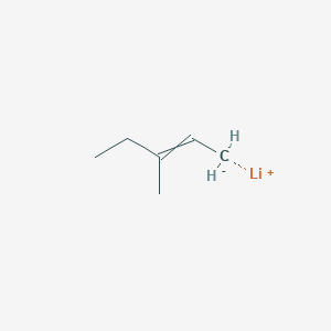 lithium;3-methylpent-2-ene