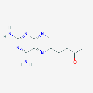 4-(2,4-Diaminopteridin-6-yl)butan-2-one