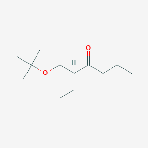 3-(tert-Butoxymethyl)heptan-4-one