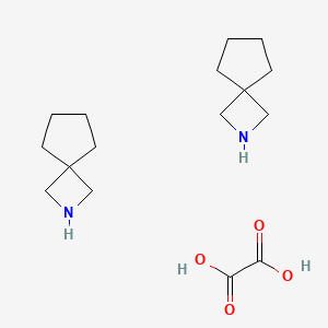 molecular formula C16H28N2O4 B1458472 2-Azaspiro[3.4]octane hemioxalate CAS No. 1523617-94-8