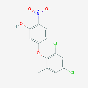 5-(2,4-Dichloro-6-methylphenoxy)-2-nitrophenol