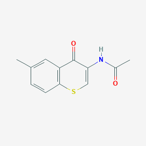 N-(6-Methyl-4-oxo-4H-1-benzothiopyran-3-yl)acetamide