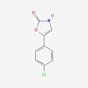 2(3H)-Oxazolone, 5-(4-chlorophenyl)-