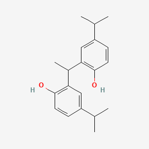 2,2'-(Ethane-1,1-diyl)bis[4-(propan-2-yl)phenol]