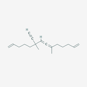 9-Ethynyl-6,9-dimethyltetradeca-1,6,7,13-tetraene