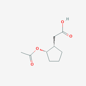 [(1S,2S)-2-(Acetyloxy)cyclopentyl]acetic acid