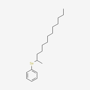 [(Tridecan-2-yl)selanyl]benzene