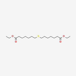 Diethyl 7,7'-sulfanediyldiheptanoate