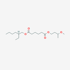 molecular formula C19H36O5 B14585042 2-Ethylhexyl 3-methoxybutyl hexanedioate CAS No. 61286-42-8