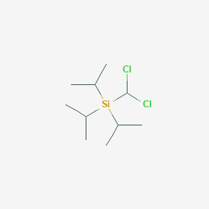 Silane, (dichloromethyl)tris(1-methylethyl)-