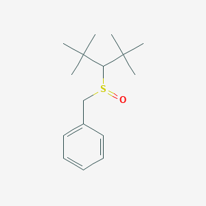 [(2,2,4,4-Tetramethylpentane-3-sulfinyl)methyl]benzene