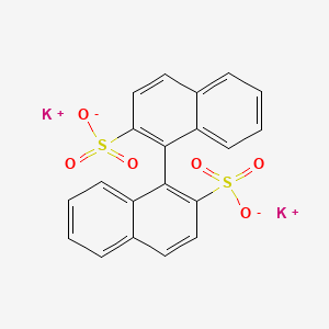 B1458519 Dipotassium (R)-1,1'-Binaphthyl-2,2'-disulfonate CAS No. 1092934-19-4