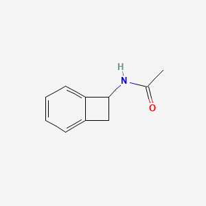 Acetamide, N-bicyclo[4.2.0]octa-1,3,5-trien-7-yl-