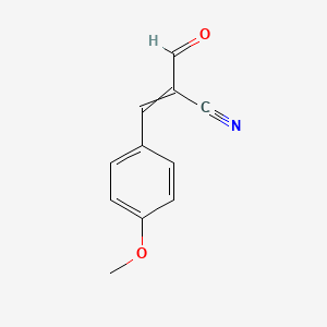 2-Formyl-3-(4-methoxyphenyl)prop-2-enenitrile