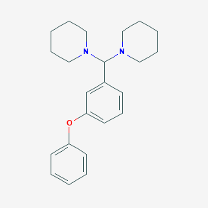 1,1'-[(3-Phenoxyphenyl)methylene]dipiperidine