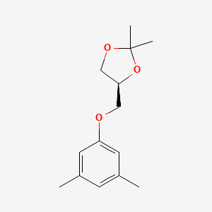 (4S)-4-[(3,5-Dimethylphenoxy)methyl]-2,2-dimethyl-1,3-dioxolane