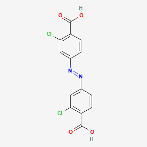 4,4'-[(E)-Diazenediyl]bis(2-chlorobenzoic acid)