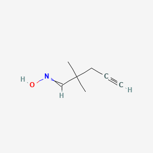 N-(2,2-Dimethylpent-4-yn-1-ylidene)hydroxylamine