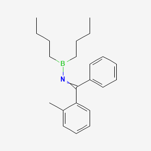 N-(Dibutylboranyl)-1-(2-methylphenyl)-1-phenylmethanimine