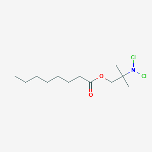 2-(Dichloroamino)-2-methylpropyl octanoate