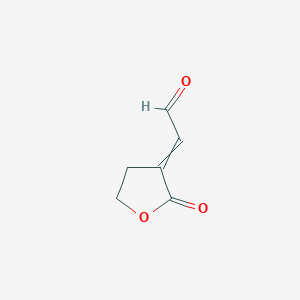 (2-Oxooxolan-3-ylidene)acetaldehyde