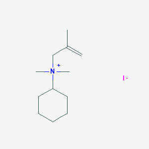 N,N-Dimethyl-N-(2-methylprop-2-en-1-yl)cyclohexanaminium iodide