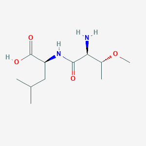 molecular formula C11H22N2O4 B14585605 O-Methyl-L-threonyl-L-leucine CAS No. 61242-93-1