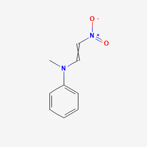 Benzenamine, N-methyl-N-(2-nitroethenyl)-