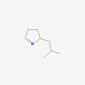 2-(2-Methylpropyl)-3,4-dihydro-2H-pyrrole