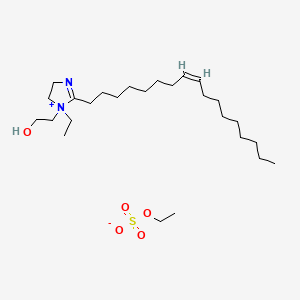 (Z)-1-Ethyl-2-(8-heptadecenyl)-4,5-dihydro-1-(2-hydroxyethyl)-1H-imidazolium ethyl sulphate