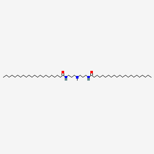 molecular formula C51H103N3O2 B14585917 N,N'-[(Methylazanediyl)di(propane-3,1-diyl)]didocosanamide CAS No. 61169-59-3