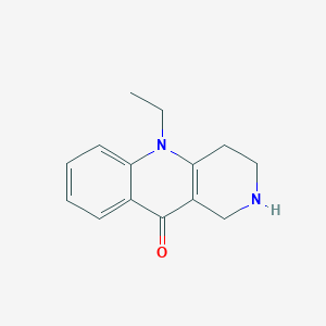B1458595 5-ethyl-1,3,4,5-tetrahydrobenzo[b][1,6]naphthyridin-10(2H)-one CAS No. 1955548-06-7