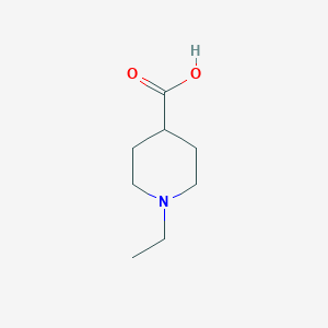 molecular formula C8H15NO2 B145860 1-乙基哌啶-4-羧酸 CAS No. 90204-94-7