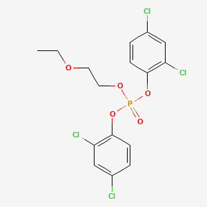 Bis(2,4-dichlorophenyl) 2-ethoxyethyl phosphate