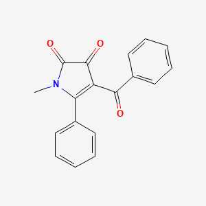 4-Benzoyl-1-methyl-5-phenyl-1H-pyrrole-2,3-dione