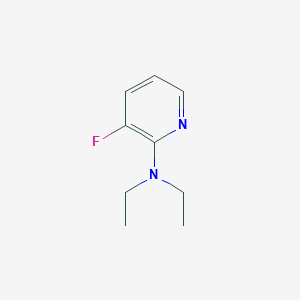 molecular formula C9H13FN2 B1458609 N,N-二乙基-3-氟吡啶-2-胺 CAS No. 1704065-07-5