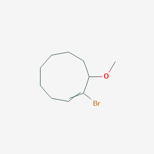 molecular formula C10H17BrO B14586108 1-Bromo-9-methoxycyclonon-1-ene CAS No. 61045-43-0