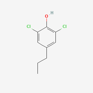 molecular formula C9H10Cl2O B14586144 2,6-Dichloro-4-propylphenol CAS No. 61305-76-8