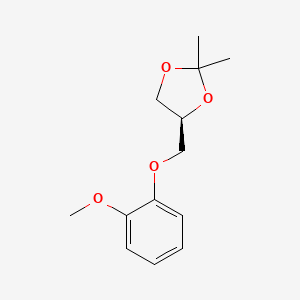 (4S)-4-[(2-Methoxyphenoxy)methyl]-2,2-dimethyl-1,3-dioxolane