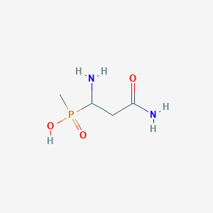 (1,3-Diamino-3-oxopropyl)methylphosphinic acid