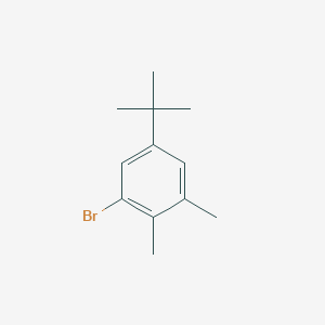 Benzene, 1-bromo-5-(1,1-dimethylethyl)-2,3-dimethyl-