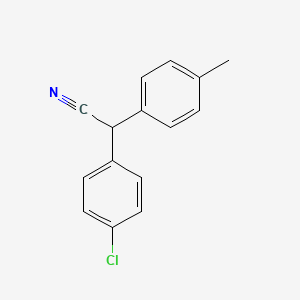 B1458630 2-(4-Chlorophenyl)-2-(p-tolyl)acetonitrile CAS No. 1704065-71-3