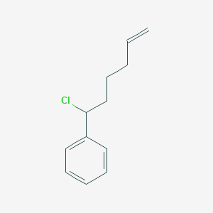 (1-Chlorohex-5-EN-1-YL)benzene