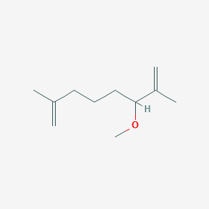 molecular formula C11H20O B14586478 3-Methoxy-2,7-dimethylocta-1,7-diene CAS No. 61431-42-3