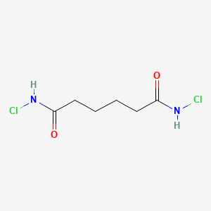 molecular formula C6H10Cl2N2O2 B14586479 N~1~,N~6~-Dichlorohexanediamide CAS No. 61382-97-6