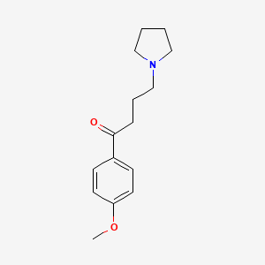 1-(4-Methoxyphenyl)-4-(pyrrolidin-1-yl)butan-1-one