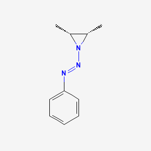 (2R,3S)-2,3-Dimethyl-1-[(E)-phenyldiazenyl]aziridine