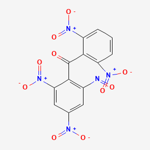 (2,4-Dinitro-6-nitrosophenyl)(2,6-dinitrophenyl)methanone