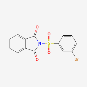 B1458661 2-((3-Bromophenyl)sulfonyl)isoindoline-1,3-dione CAS No. 1934464-80-8