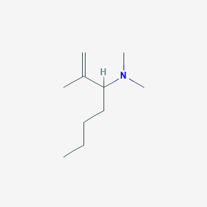 N,N,2-Trimethylhept-1-en-3-amine